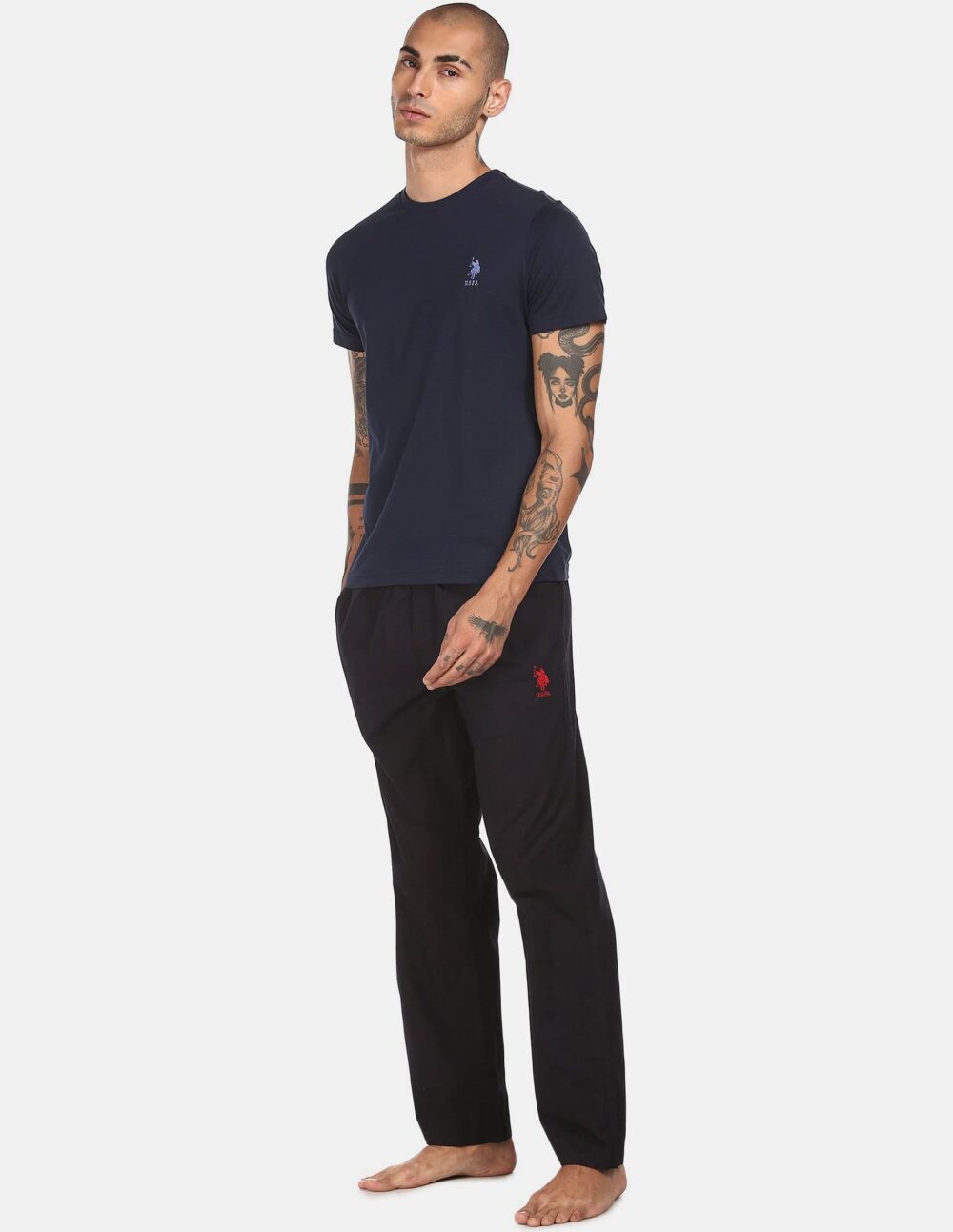 U.S. POLO ASSN. Men's Regular Fit T-Shirt (I633-195-PL_Navy_Medium_Navy Blue_M) - Image 7