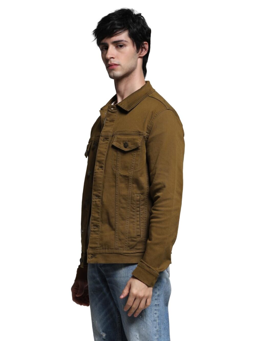 JACK & JONES Men Regular Fit Brown Jacket - Image 6