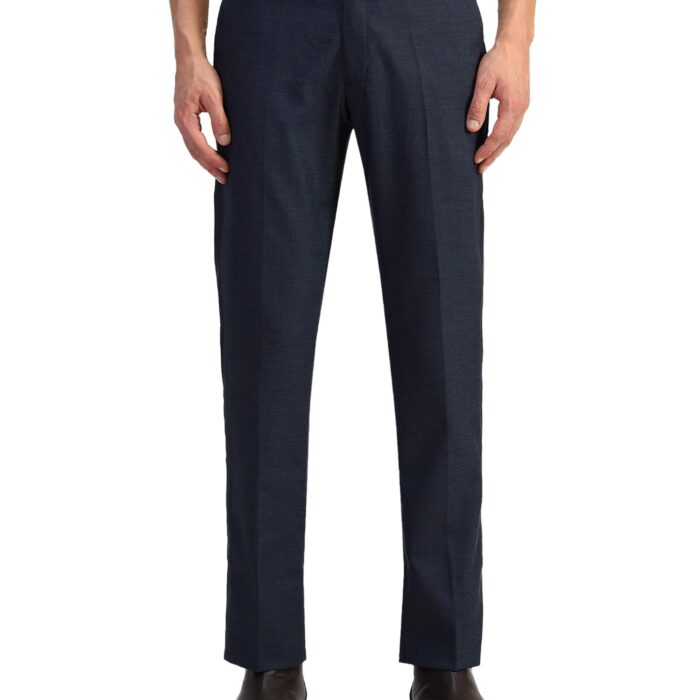 Arrow Men's Tapered Pants (ARAEOTR1552_Navy