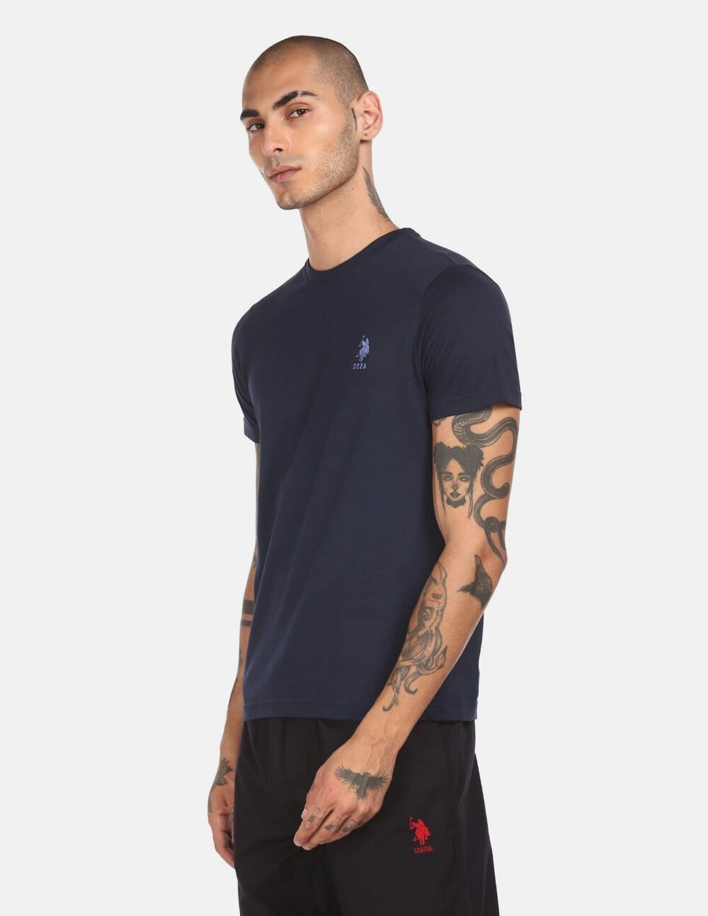 U.S. POLO ASSN. Men's Regular Fit T-Shirt (I633-195-PL_Navy_Medium_Navy Blue_M) - Image 6