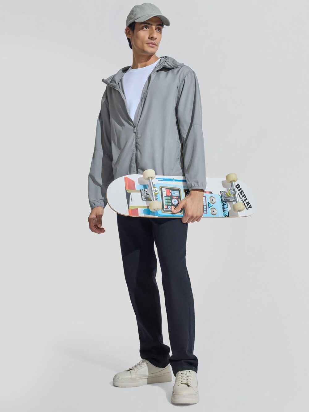 XYXX Men's Jacket (XY_MB22_Parka_Ash Grey - Image 5