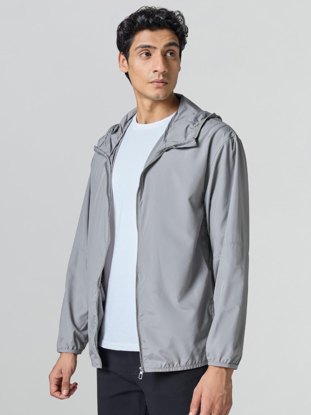 XYXX Men's Jacket (XY_MB22_Parka_Ash Grey - Image 4