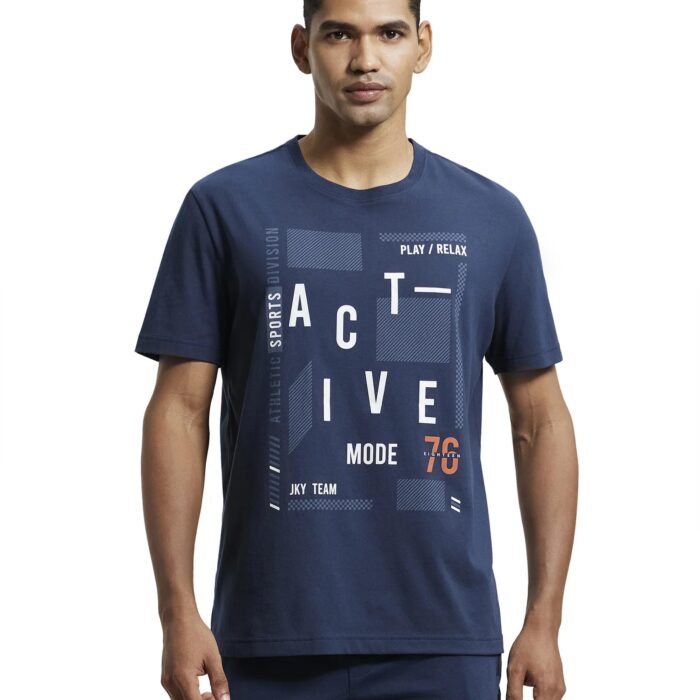 Jockey Men's Cotton T-Shirt 2718_Navy_XL