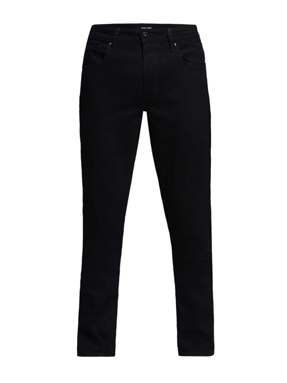JACK & JONES Men's Slim Fit Low Rise Black Jeans - Image 2