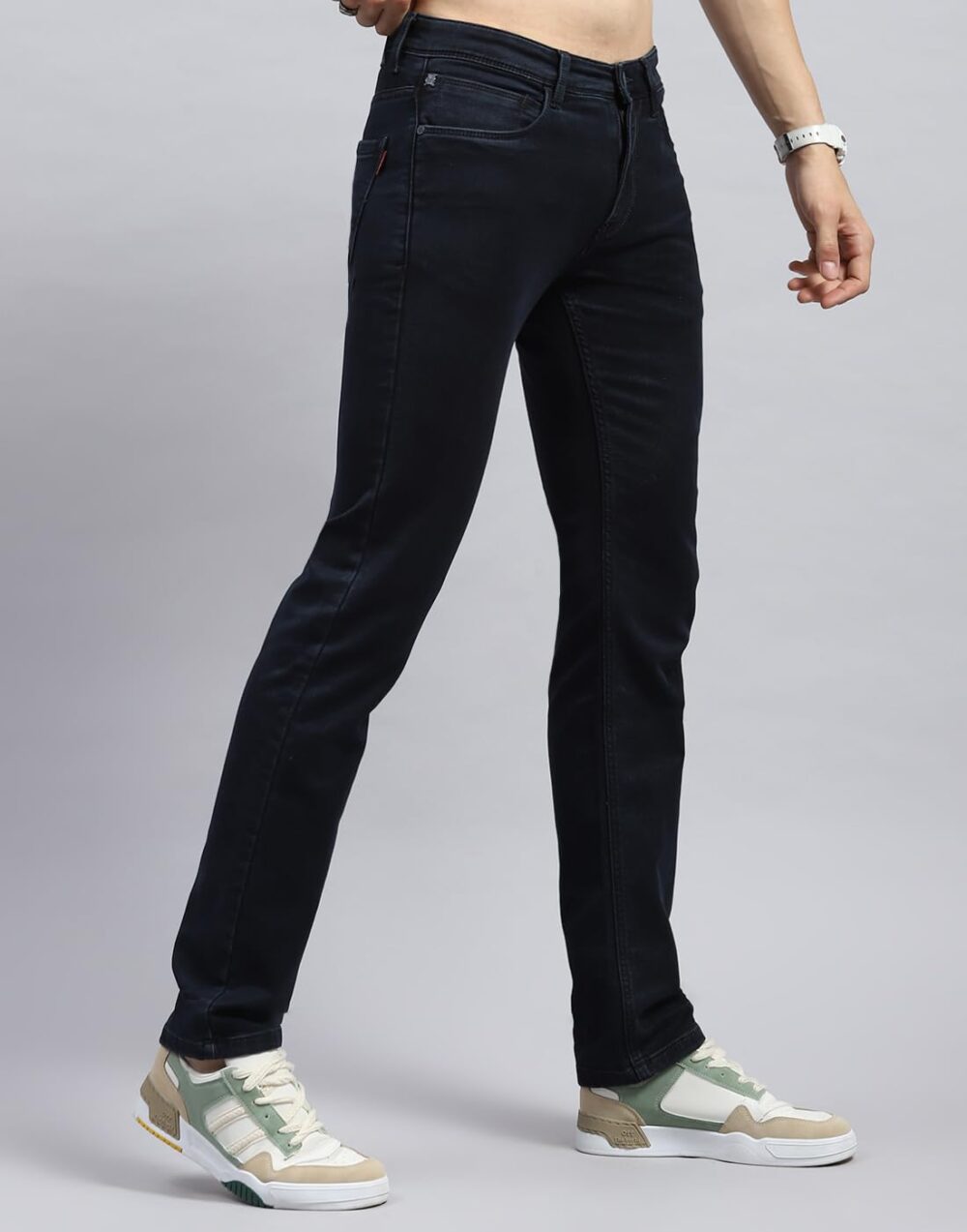 Monte Carlo Mens Blue Solid Denim (2240873870DN-1-30) - Image 5