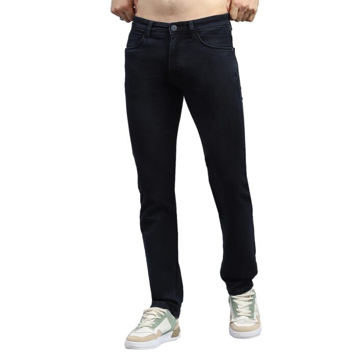 Monte Carlo Mens Blue Solid Denim (2240873870DN-1-30)