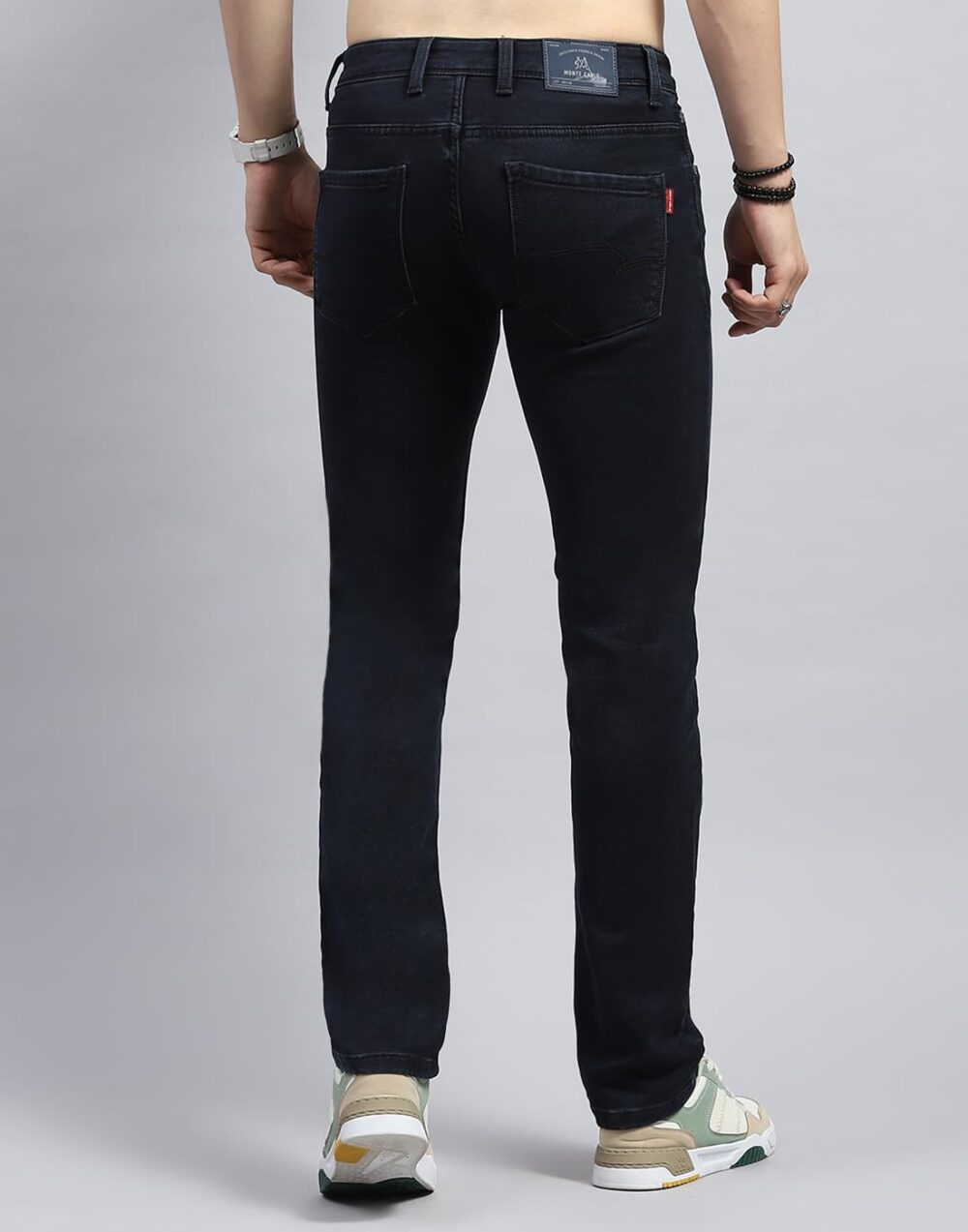 Monte Carlo Mens Blue Solid Denim (2240873870DN-1-30) - Image 4
