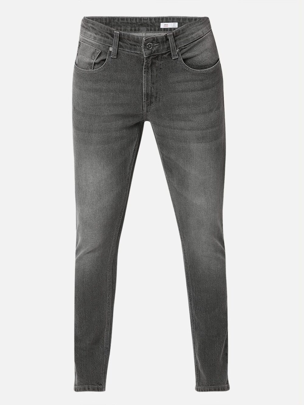 Spykar Men's Slim Jeans (ECKN-01BB-056_Grey_30), Mid Rise - Image 2