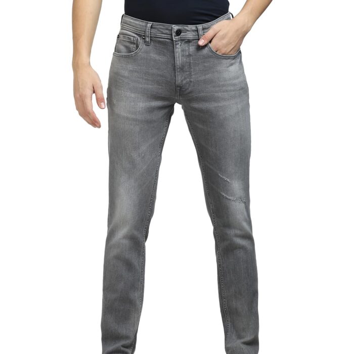 JACK & JONES Skinny Fit Jeans (110553901_Grey Denim_30/30)