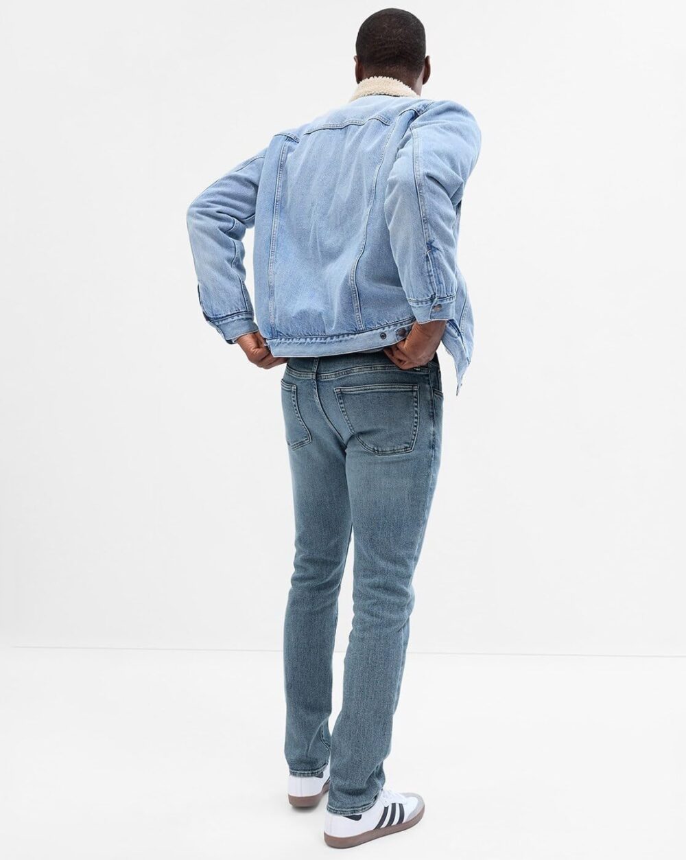 GAP Men's Skinny Jeans (442295923_MediumBlue_Medium Blue - Image 6