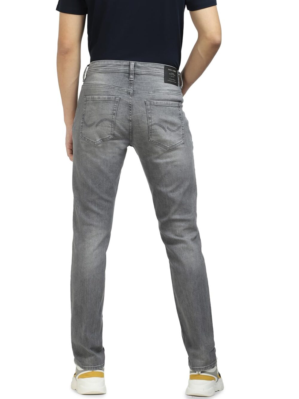 JACK & JONES Skinny Fit Jeans (110553901_Grey Denim_30/30) - Image 4