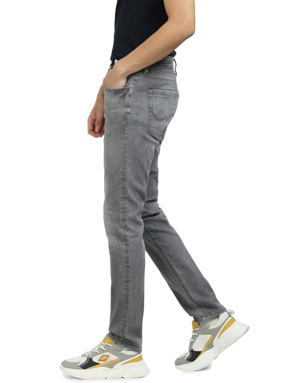 JACK & JONES Skinny Fit Jeans (110553901_Grey Denim_30/30) - Image 5