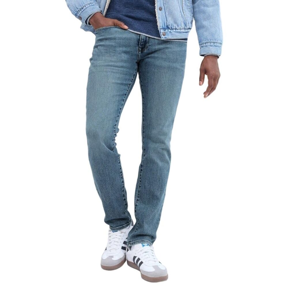 GAP Men's Skinny Jeans (442295923_MediumBlue_Medium Blue