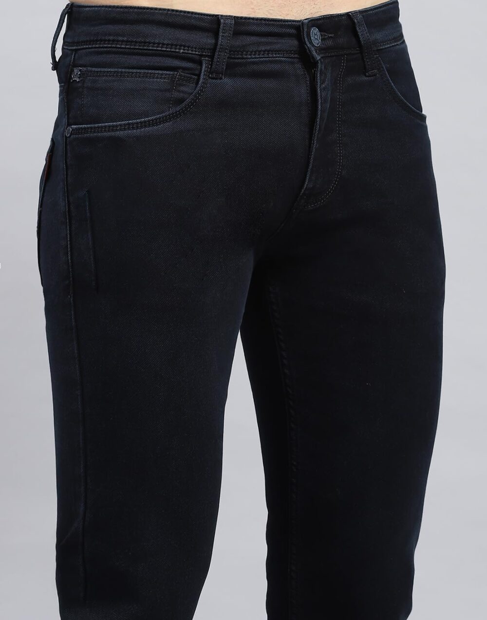 Monte Carlo Mens Blue Solid Denim (2240873870DN-1-30) - Image 2