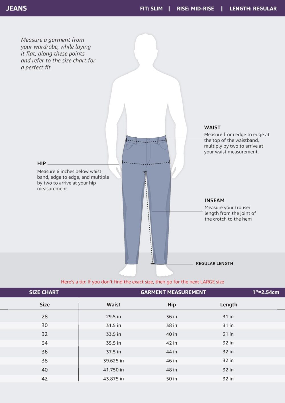 Symbol Premium Men's Slim Fit Selvedge Mid Rise Jeans (Cotton Stretch | Authentic & Crafted) (SP-S24-M-DNM-101_Dark Indigo_30), Blue - Image 2