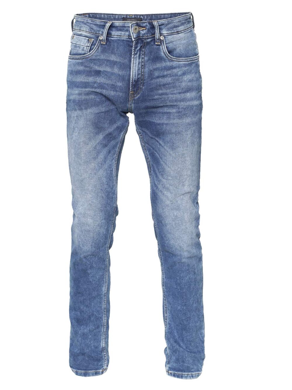 JACK & JONES Men's Skinny Jeans (209464001_Medium Blue Denim_30W x 30L) - Image 3