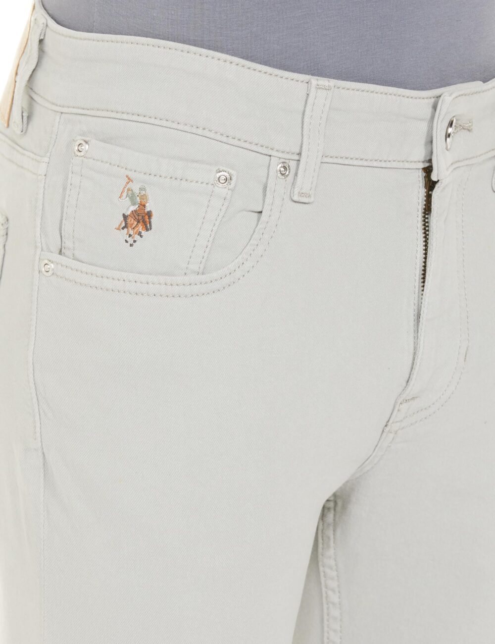 U.S. POLO ASSN. Men's Slim Jeans (UDJENO2028_Grey - Image 3