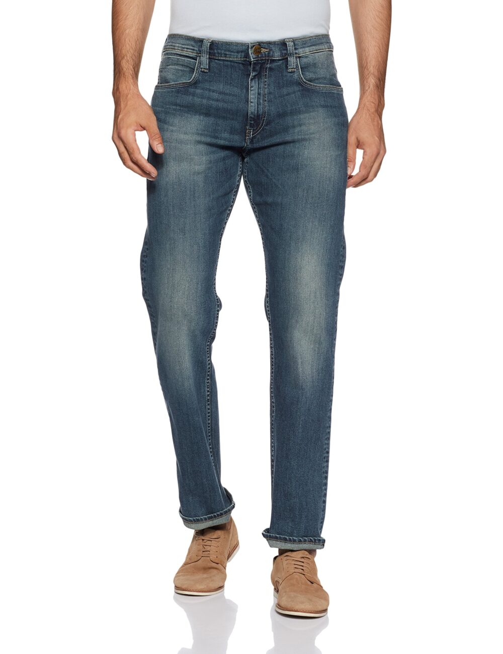 Lee Men's Relaxed Fit Jeans (L272462481MK_Tinted Ms_30W x 33L)