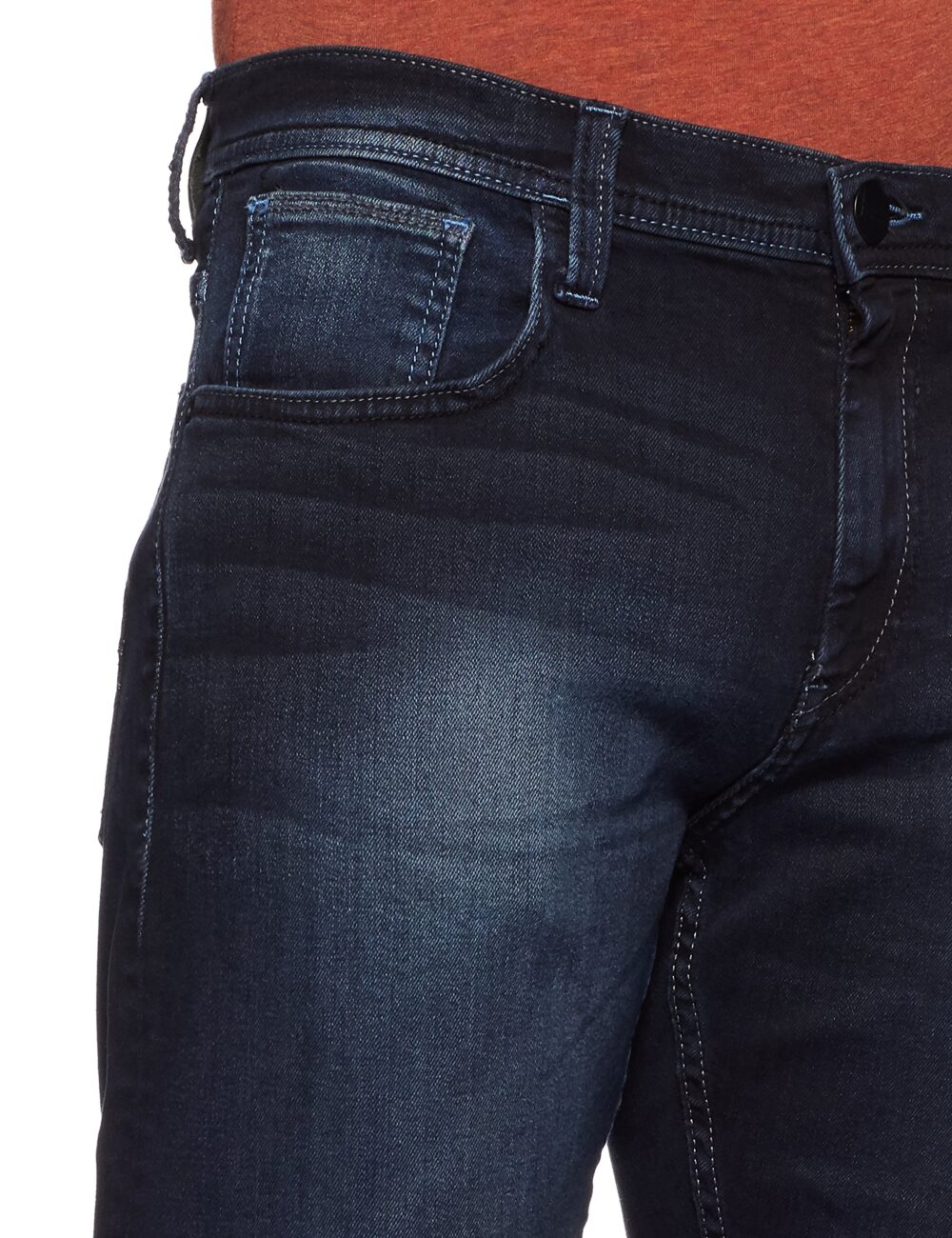 Lee Men's Relaxed Fit Jeans (L272412481MV_Black Od Ds_28W x 33L) - Image 3