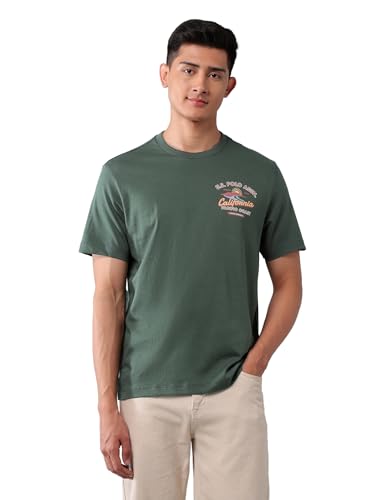 U. S. POLO ASSN. Men's Over Size T-Shirt (UDTSHS1463_Olive