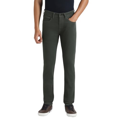 Pepe Jeans Men's Straight Jeans (PM208035S641_Olive