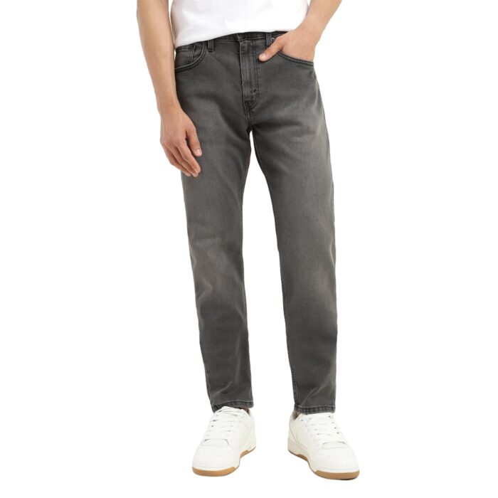 Levi's Men Mid Rise 512 Slim Tapered Fit Jeans Black, 40