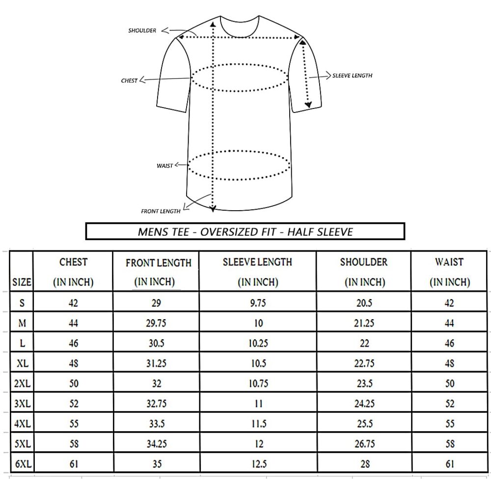 Bewakoof Men's Solid Oversized Fit Half Sleeve Round Neck Cotton T-Shirt (Pack of 3)_B1-439420-439421-439435_Multicolor_XL - Image 4