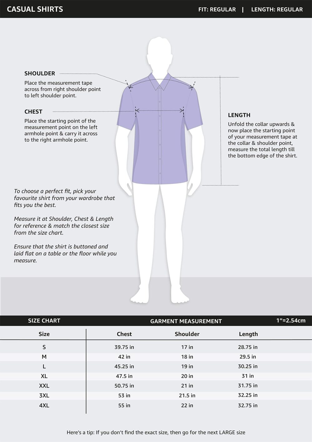 Amazon Brand - Symbol Men's Cotton Shirt | Casual | Plain | Half Sleeve - Regular Fit (Available in Plus Size) (Granite Green_L) - Image 5