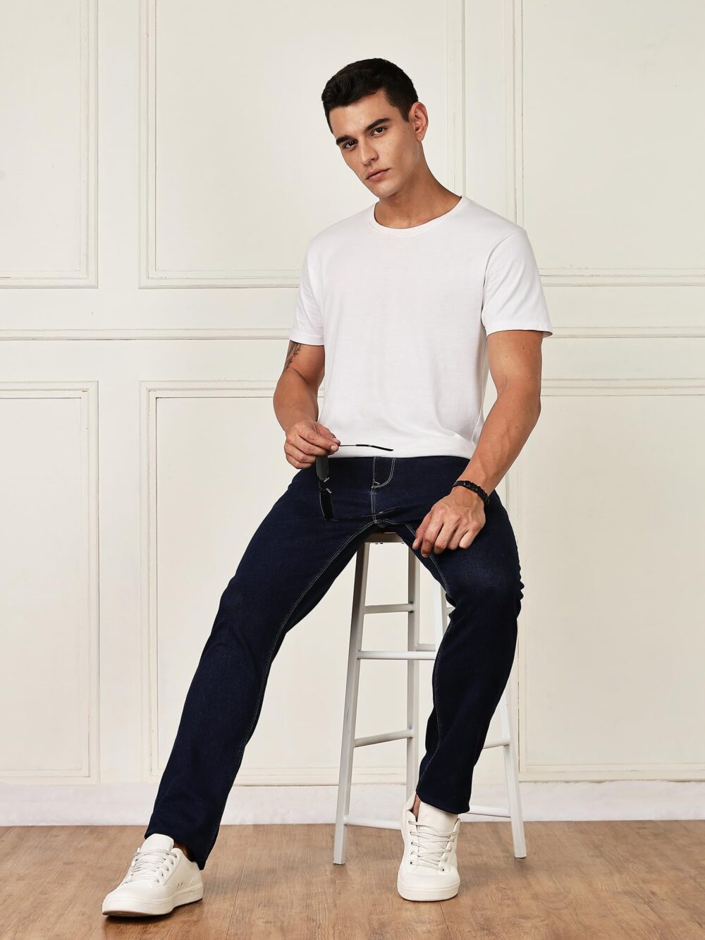 Thomas Scott Men's Regular Jeans (TSJ341_Dark Blue3 - Image 6