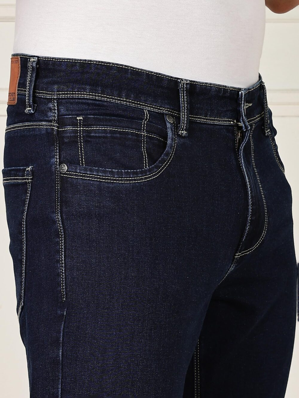 Thomas Scott Men's Regular Jeans (TSJ341_Dark Blue3 - Image 3