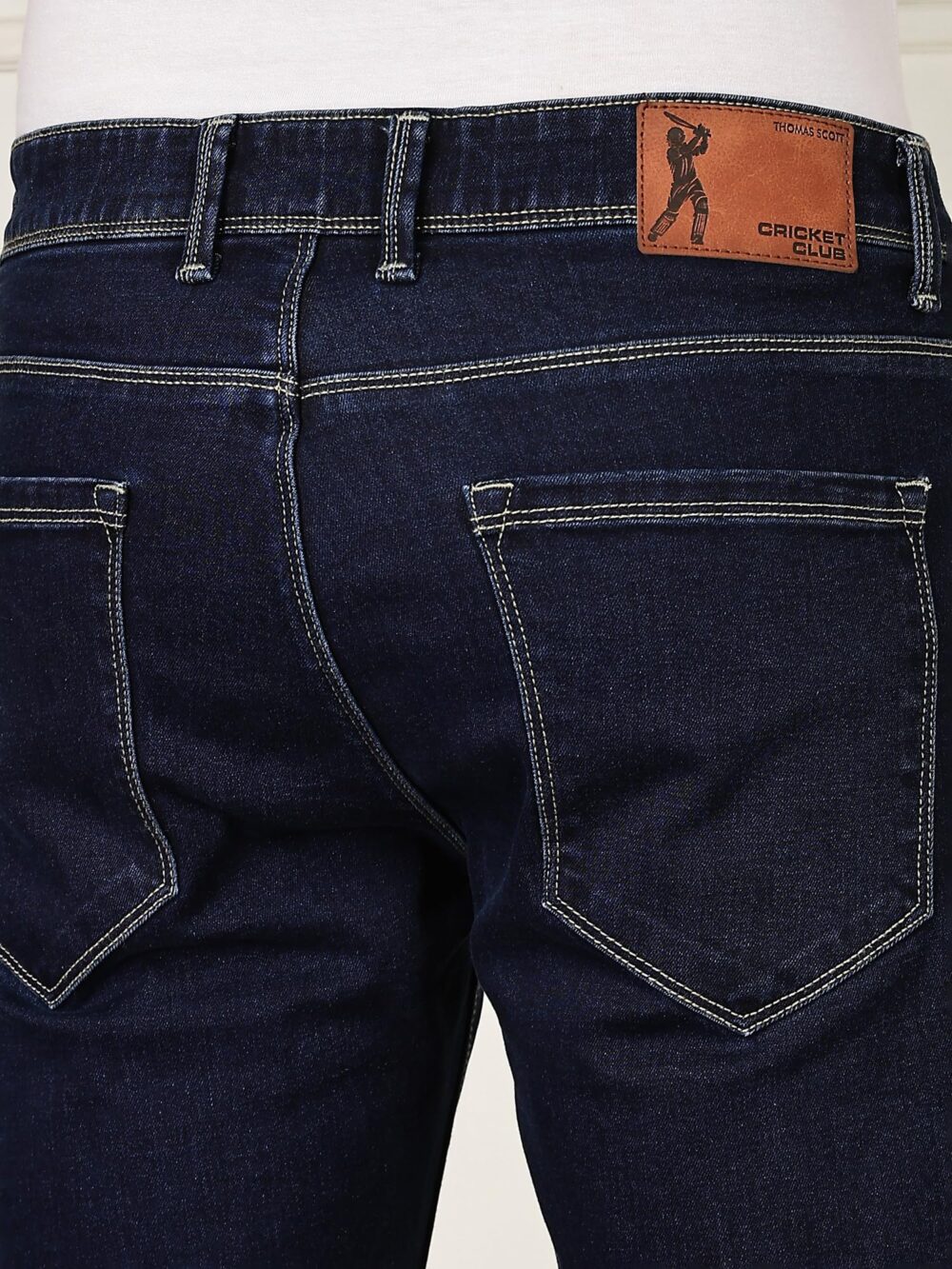 Thomas Scott Men's Regular Jeans (TSJ341_Dark Blue3 - Image 4