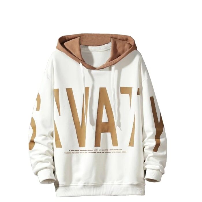 TAGAS Hoodie for Men|Sweatshirt for Man Stylish | Hooded (Sweatshirt) for Mans| Winter Wear for Mans Brown