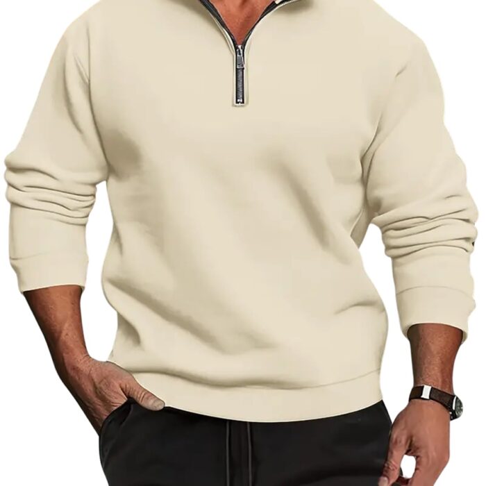 Lymio Hoodie|| Sweatshirt for Unisex || Unisex Hoodie and Sweatshirt (H-34-Cream-L)