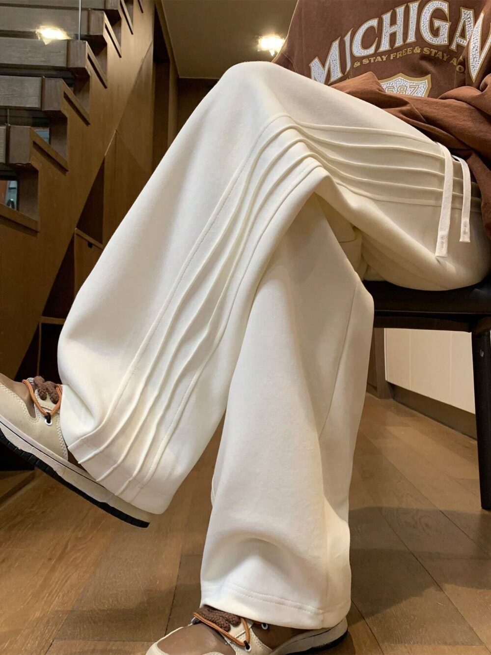 GRECIILOOKS Trouser White - Image 3